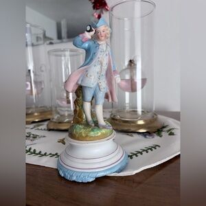 Antique Paris Porcelain Bisque Figurine: 19th Century
